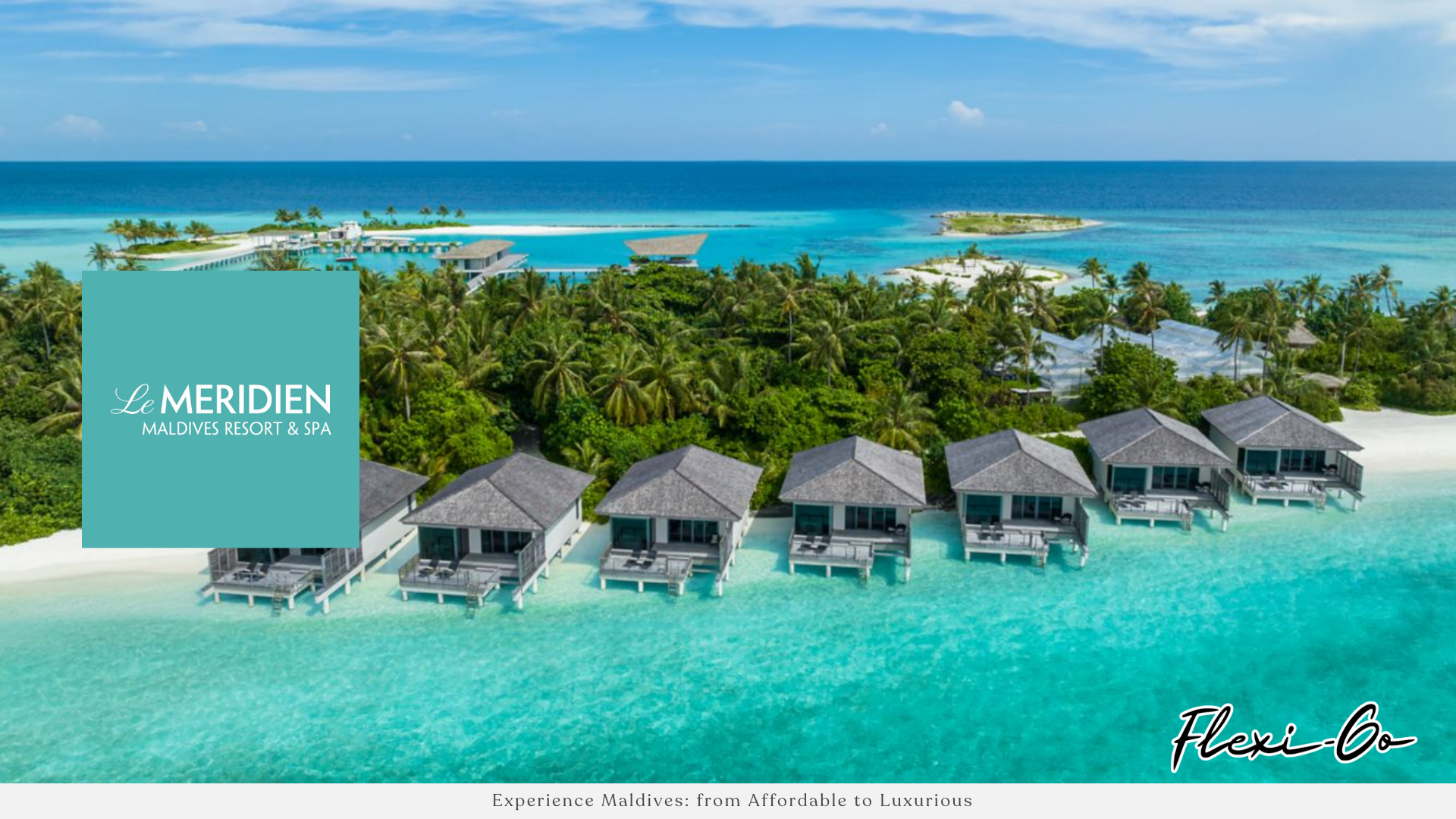 Parlo Tours 4D3N 5* MALDIVES LE MERIDIEN THILAMAAFUSHI (PRIVATE ISLAND) Landing Photo